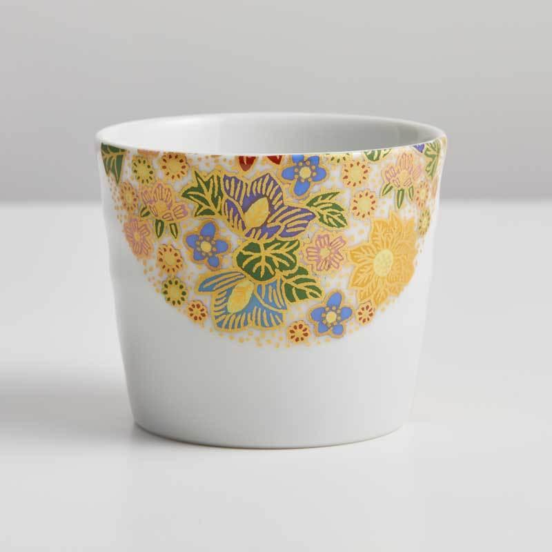 九谷焼 花詰 8点セット 【吉右衛門窯 限定セット】 おしゃれ 和食器