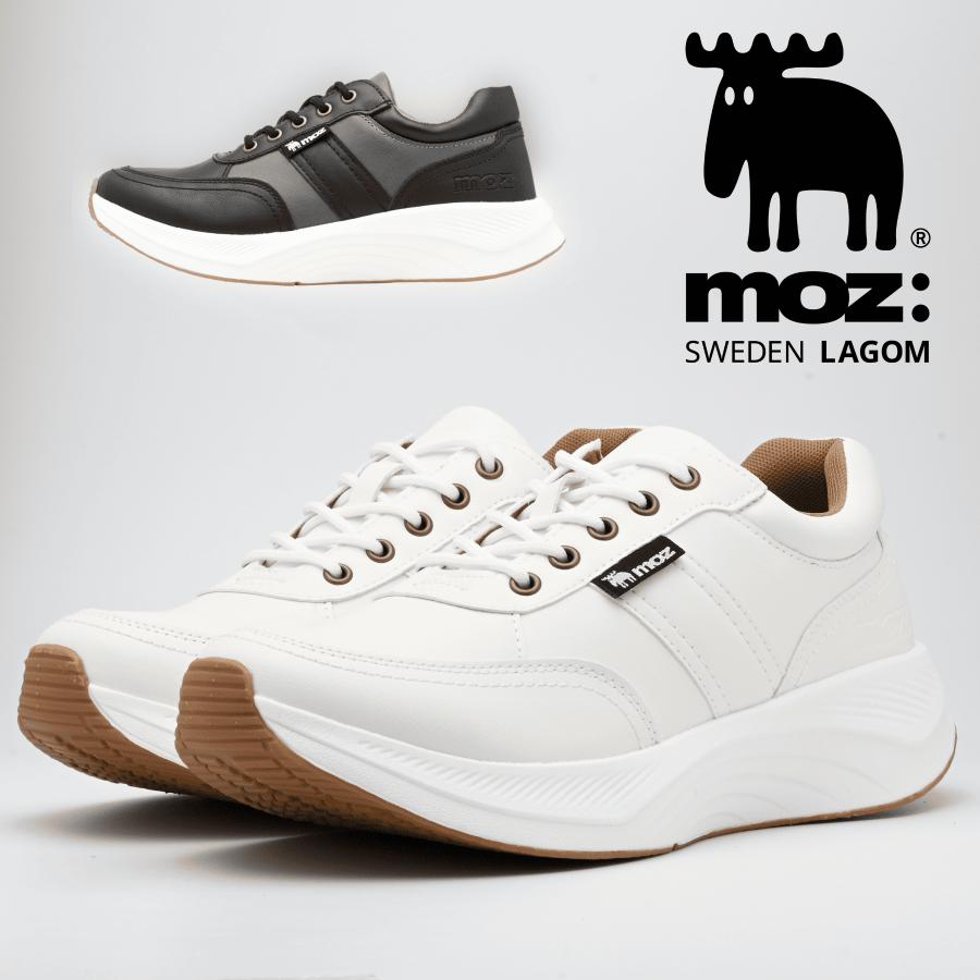 moz（モズ） メンズ カジュアルスニーカー 厚底 衝撃吸収 コンフォート