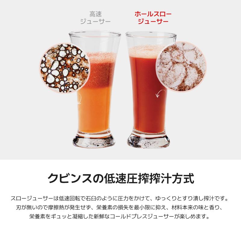 Kuvings（クビンス） 【BEST】REVO830 ホールスロージューサー｜90mm