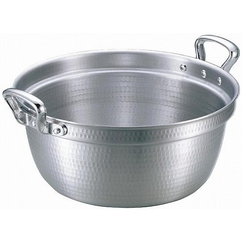 DON /即納/ アルミ 料理鍋 60cm 日本製 / 打出料理鍋 両手鍋 円付鍋 段