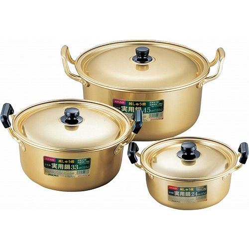 アカオアルミ / 即納 / しゅう酸 実用鍋 30cm 日本製 アカオ アルミ