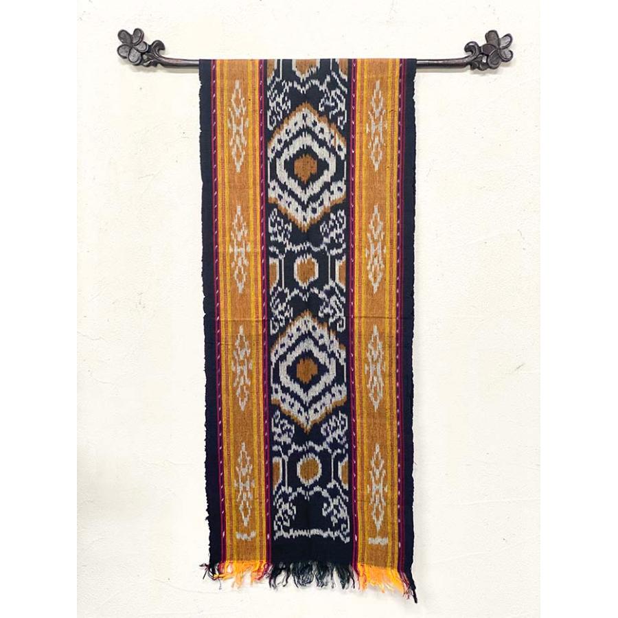 イカット 190×40cm 生地 織物 タペストリー インドネシア バリ雑貨