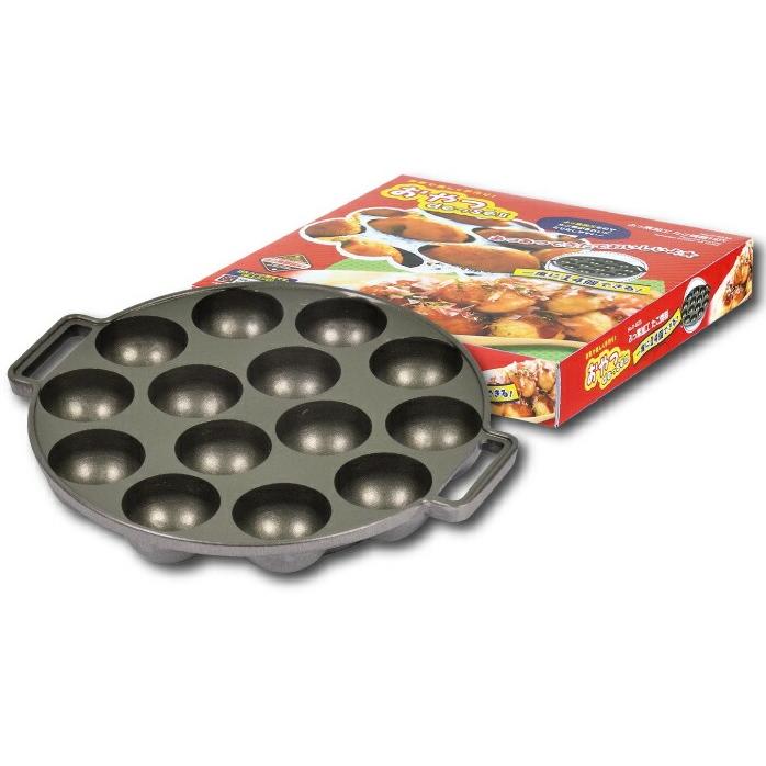 パール金属 ガス火専用 直火 フッ素加工 たこ焼き器 14穴 おやつDEっせ