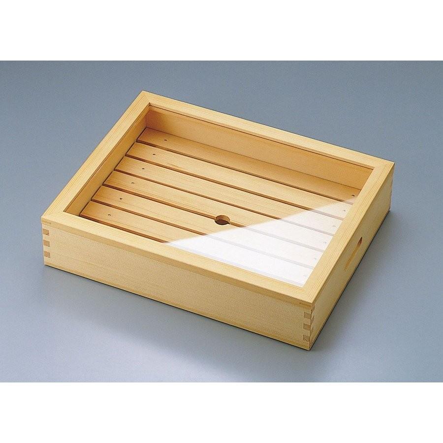 ネタ箱（小）目皿・アクリル蓋付 ヤマコー : くら助 - 通販 - Yahoo