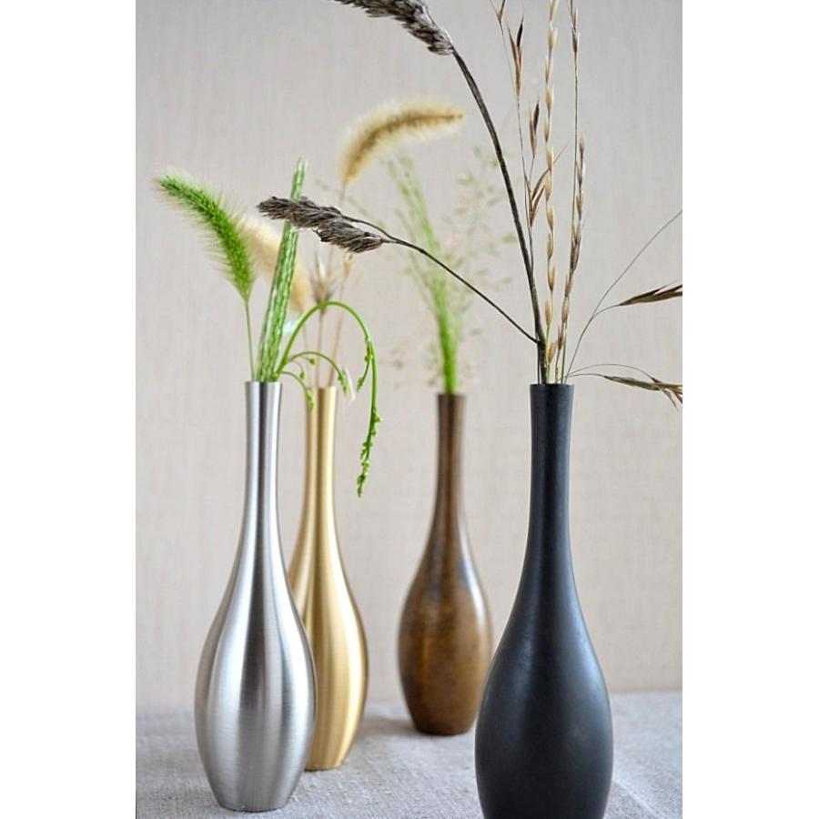 おしゃれな真鍮製花器【曽呂利 (そろり) ミニ / 金｜能作 (富山県