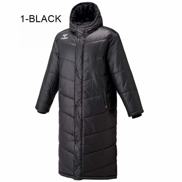 hummel（ヒュンメル） 中綿入りロングコート ベンチコート HAW8081