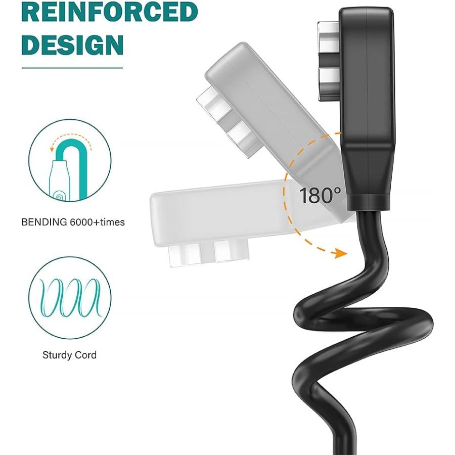 Shokz USB充電ケーブル マグネット式充電ケーブル 骨伝導イヤホン 磁気