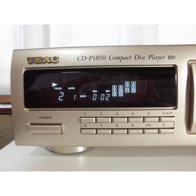 TEAC（ティアック） TEAC CD-P1850 〓 意外と珍品 ティアックのフル