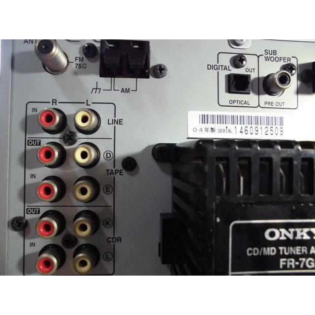 ONKYO（オンキヨー） ONKYO FR-7GX 〓 オンキョーの人気シリーズ CD,MD