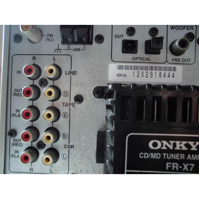 ONKYO（オンキヨー） ONKYO FR-X7 〓 充実のオンキョーのCD,MD