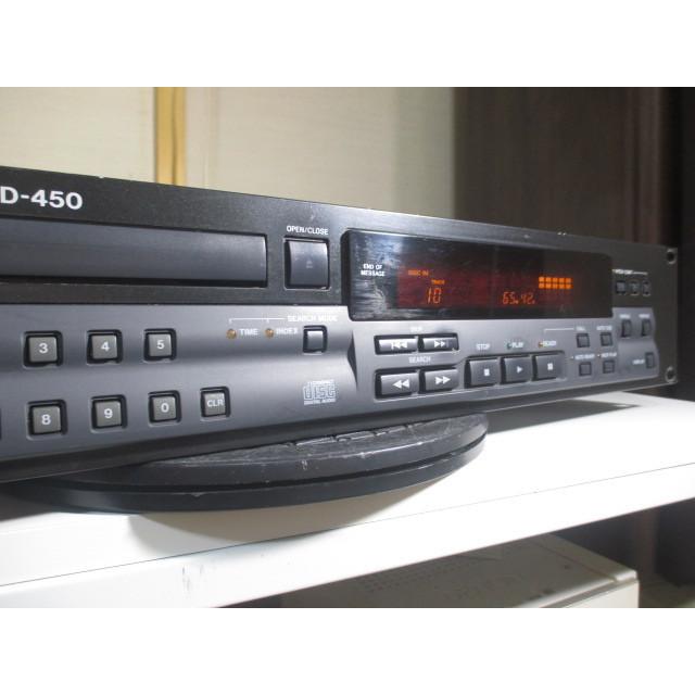TASCAM CD-450 〓 タスカム(TEAC)の業務用上位クラスのCDプレーヤー