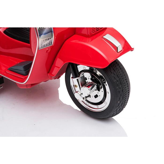 RAMASU 子供用 電動バイク 乗用バイク 玩具 おもちゃ ミニベスパ Vespa