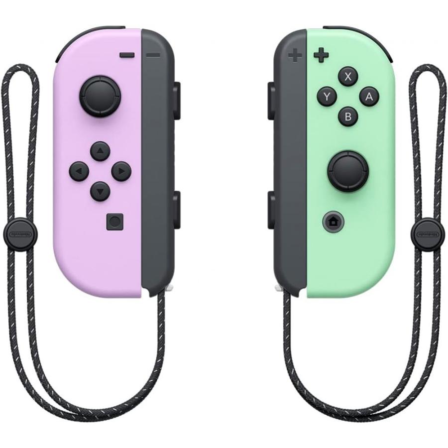 外箱なし Joy-Con (L) パステルパープル (R) パステルグリーン 右 左