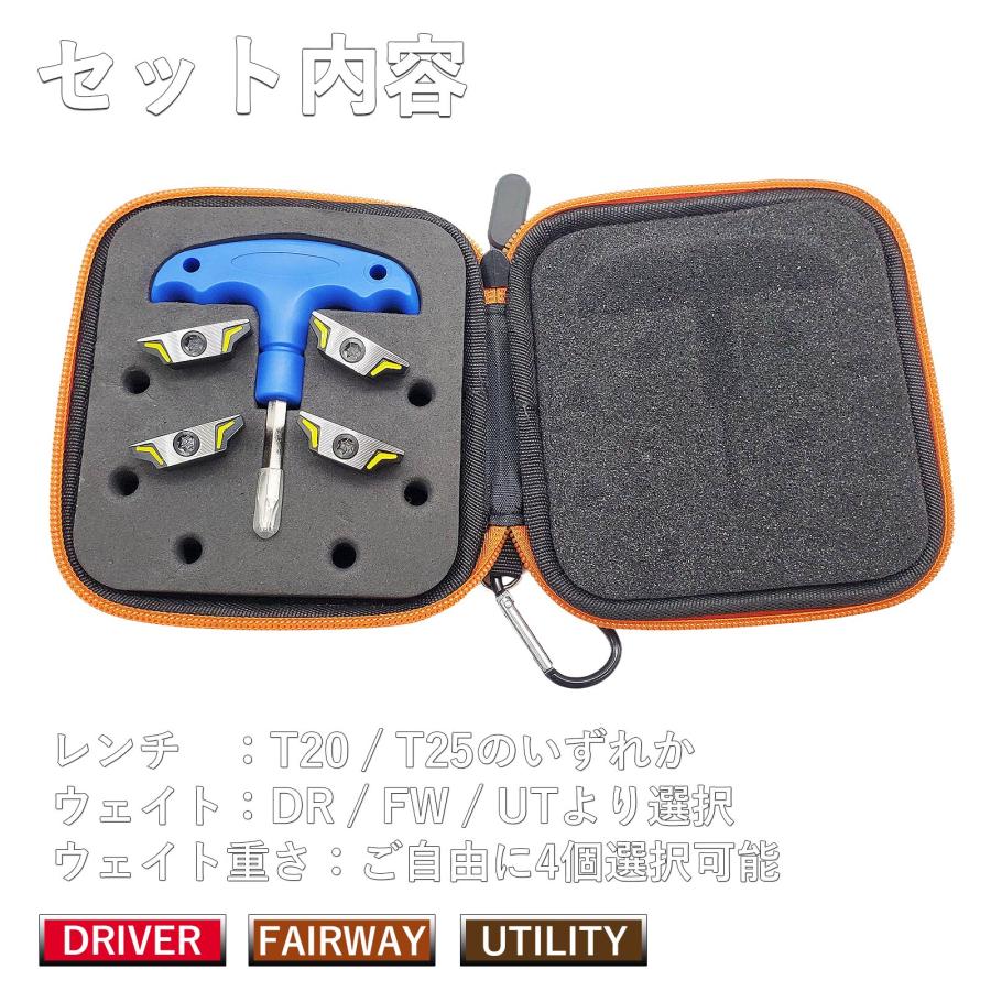 互換品】PING互換用ウエイト G430 ドライバー FW Hybrid HL MAX LST