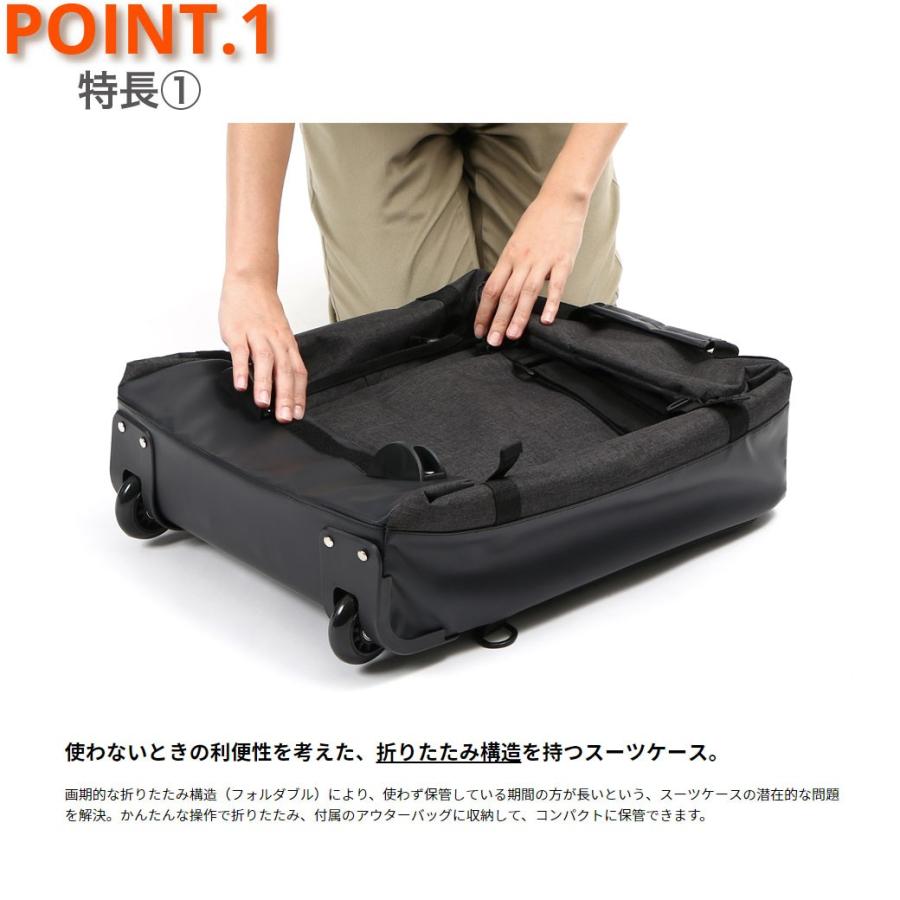 ドッペルギャンガー（DOPPELGANGER） フォルダブルスーツケース