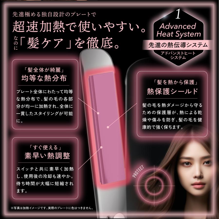 公式 15％OFF 【 KYOGOKU ナノシルクケラチン ストレートアイロン