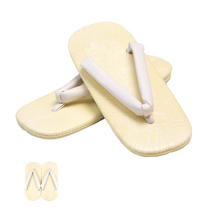 KYOETSU（京越） (雪駄 男の子 白) 草履 七五三 子供 雪駄 子供用