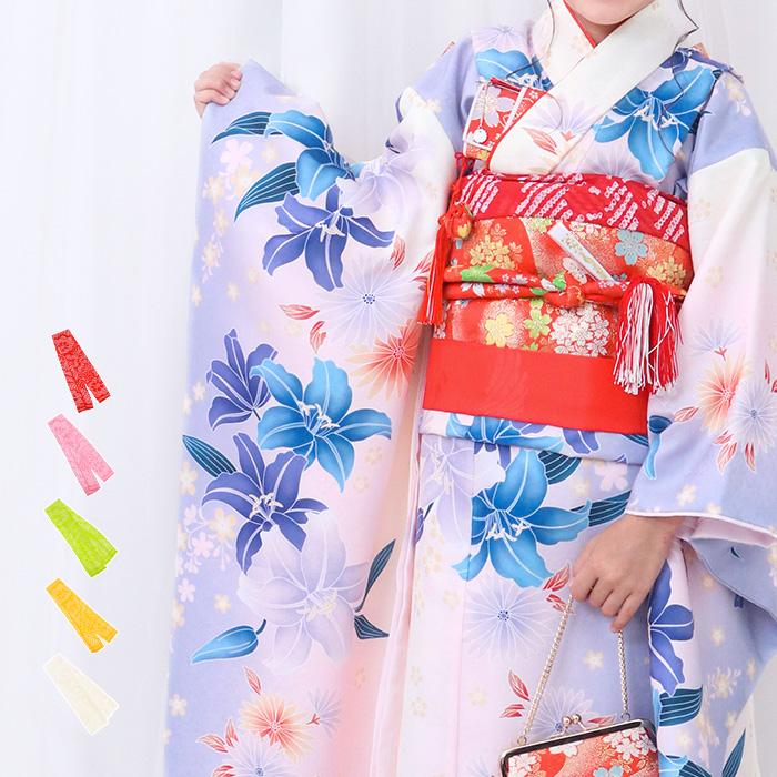 KYOETSU（京越） (子供用帯揚げ 絞り風)子供 帯揚げ 七五三 四つ身 7歳