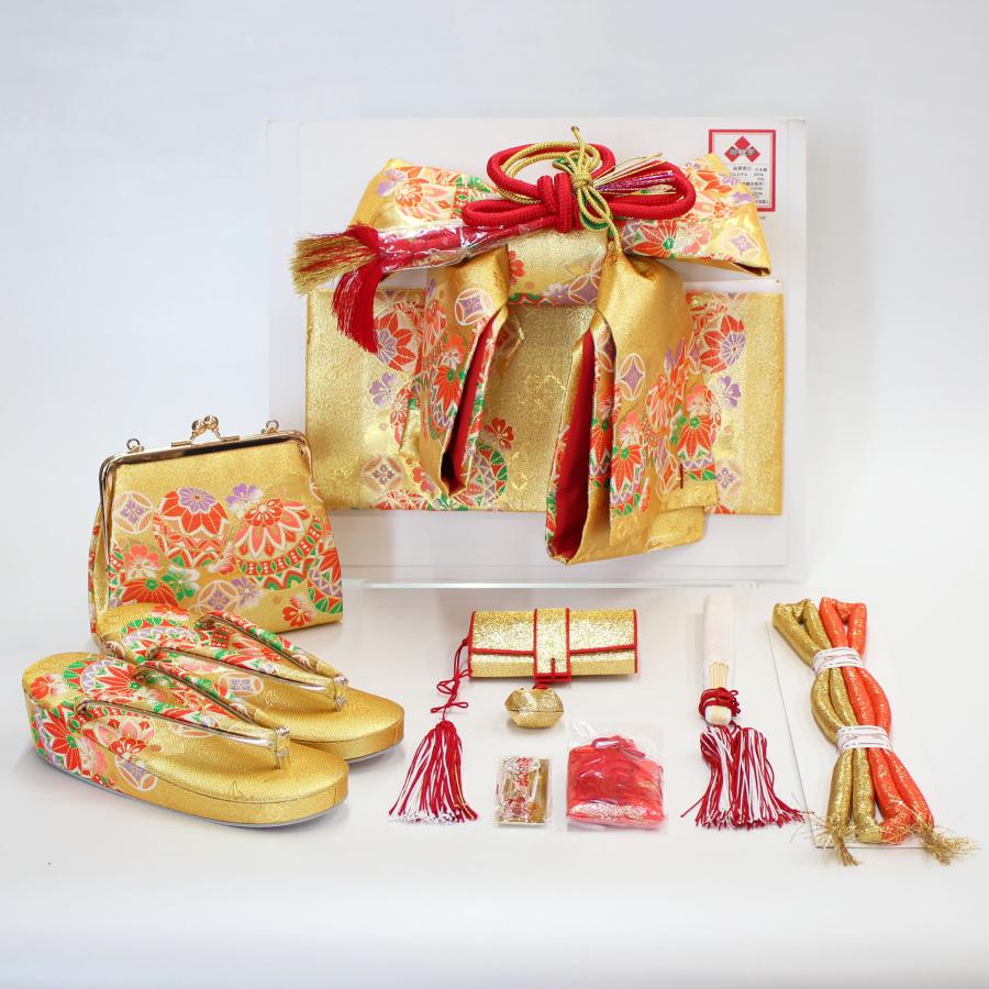 七五三 7歳用 ペアセット 結び帯 はこせこセット 筥迫 ハコセコ 小物