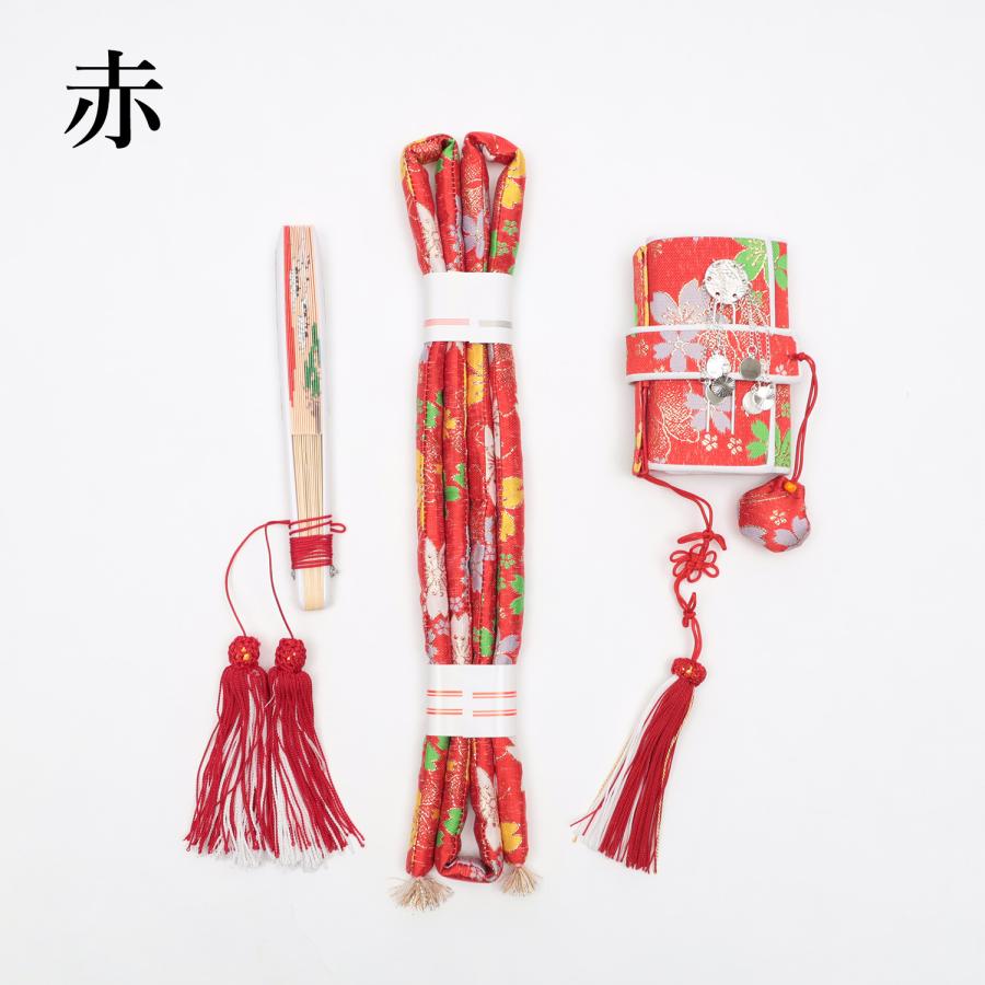 七五三 小物セット 箱迫セット 帯締め はこせこ 末広 びら簪 はこせこ