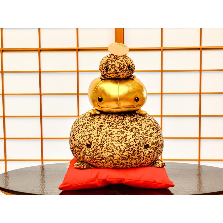 金のオオサンショウウオ鏡餅 : 京都水族館 オンラインショップ - 通販