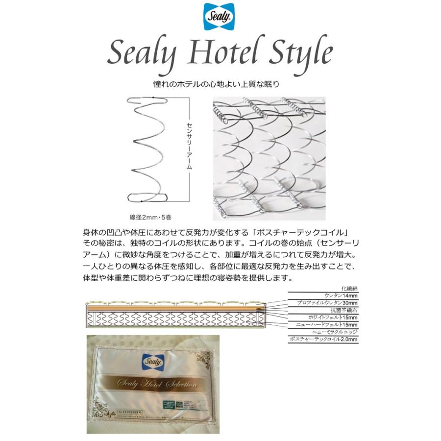 Sealy（シーリー） 【ベッドパッド・ボックスシーツプレゼント