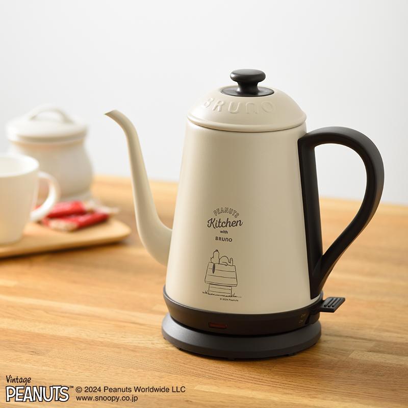 BRUNO（ブルーノ） 電気ケトル BRUNO PEANUTS ステンレスデイリー