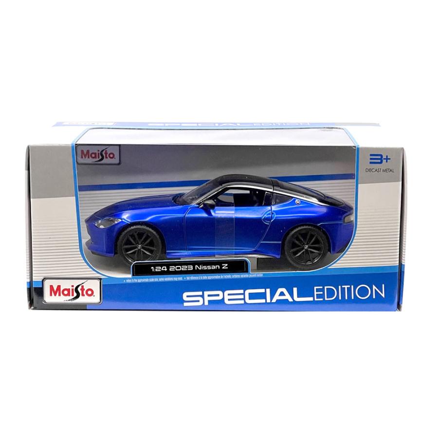 ミニカー 1/24 フェアレディZ 新型 2023 maisto 青色 特別限定 予約