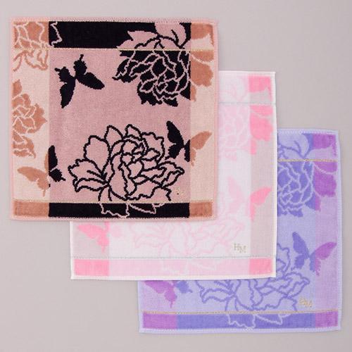 HANAE MORI（ハナエモリ） 婦人 タオルハンカチ ブランド レディース