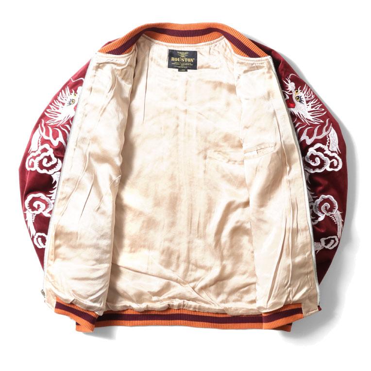 HOUSTON（ヒューストン） 51387 VELVETEEN SOUVENIR JACKET (SKULL
