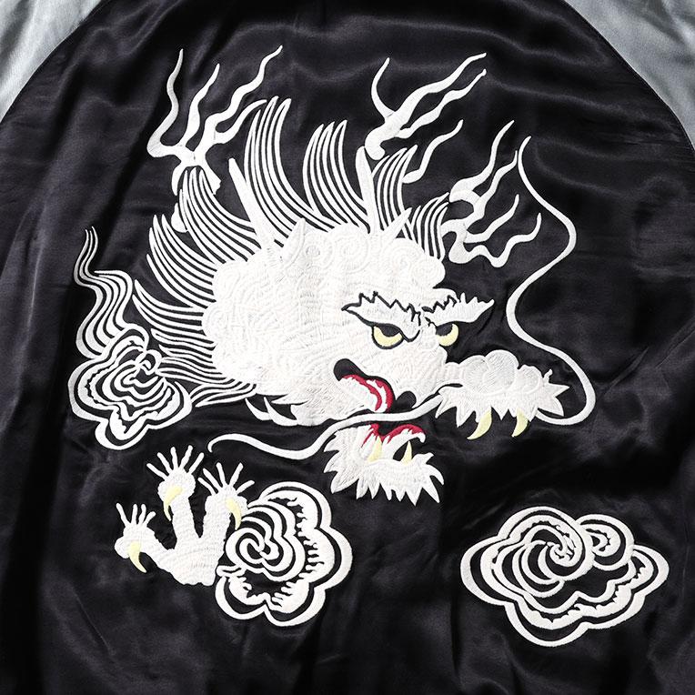 HOUSTON（ヒューストン） 51526 RAYON SOUVENIR JACKET (DRAGON