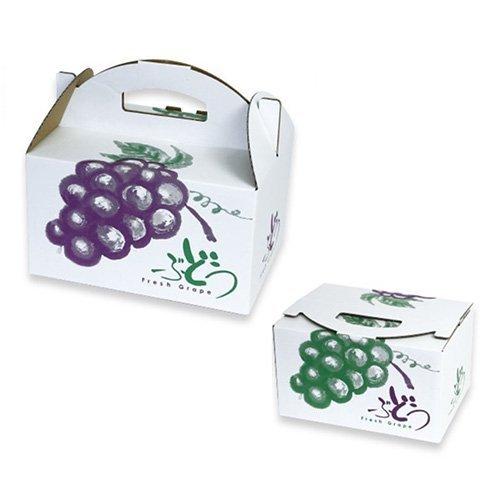 ヤマニパッケージ ぶどう箱 L-2395 ぶどうの里 手提 60サイズ(小) 225