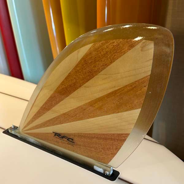 RFC SKEG 8.5 rising sun(スケッグ ハーフムーン Dフィン シングル