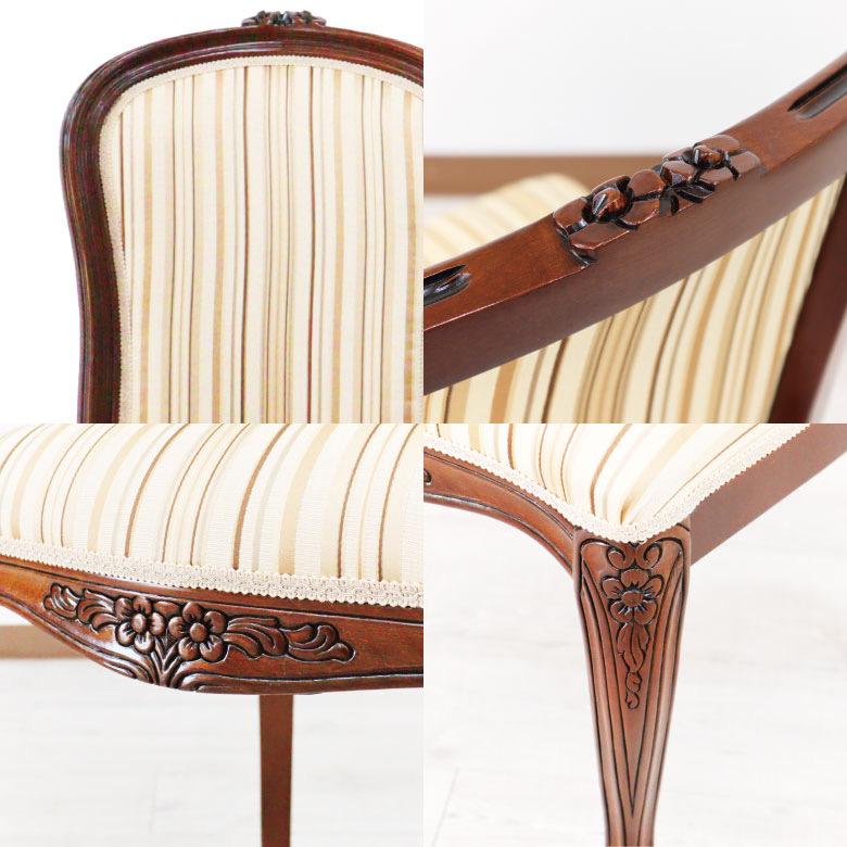 イタリア ダイニングテーブル 5点セット 135cm 楕円形 象嵌 4人用