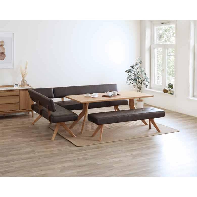 シギヤマ家具 LD セット ダイニングセット 150cm 4点セット レブル