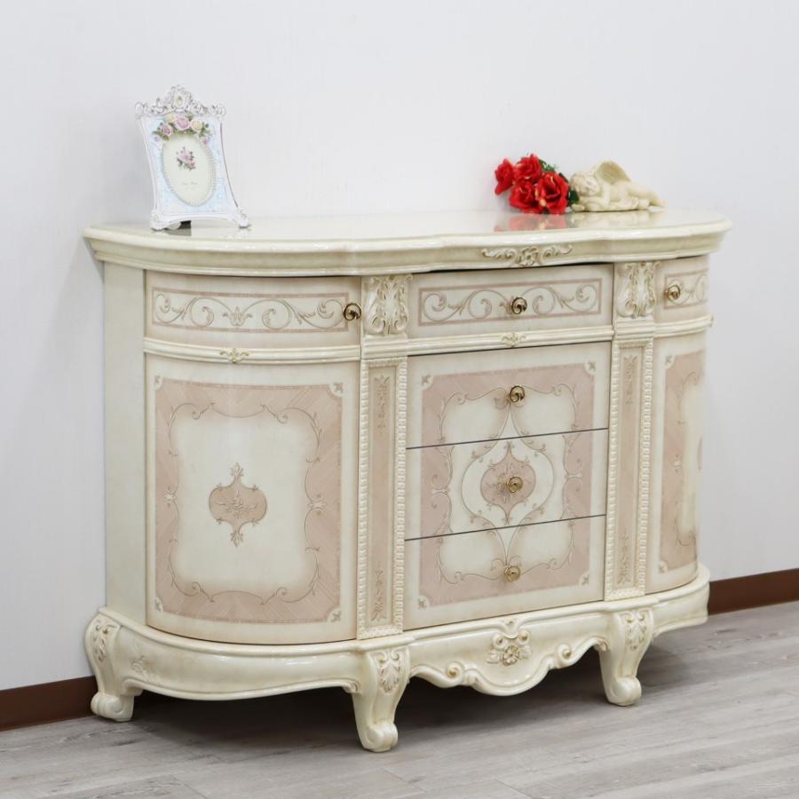 サルタレッリ ヴェルサイユ サイドボード W127cm チェストタイプ ロー