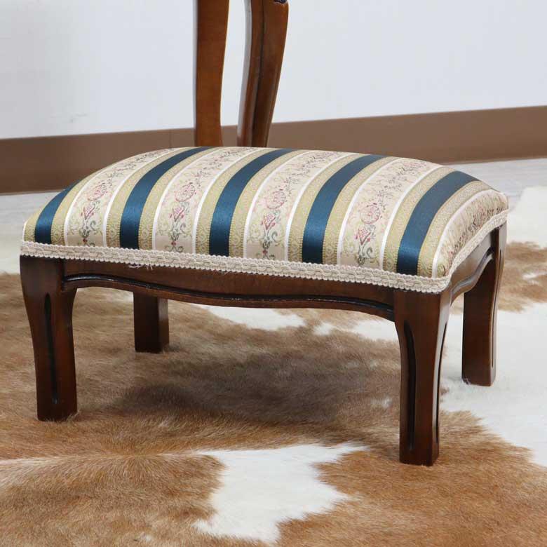 極美品✨高級イタリア家具 オットマン 猫脚 ヒョウ柄 イタリア製猫脚