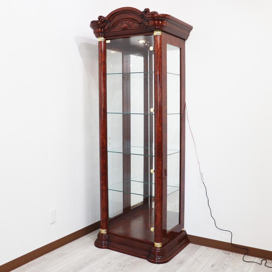 サルタレッリ フローレンス 1ドア キュリオケース ガラスケース ショー