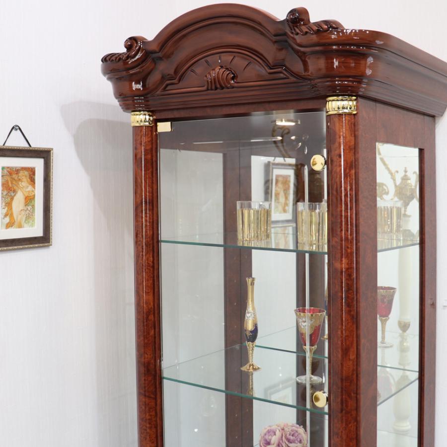 サルタレッリ フローレンス 1ドア キュリオケース ガラスケース ショー