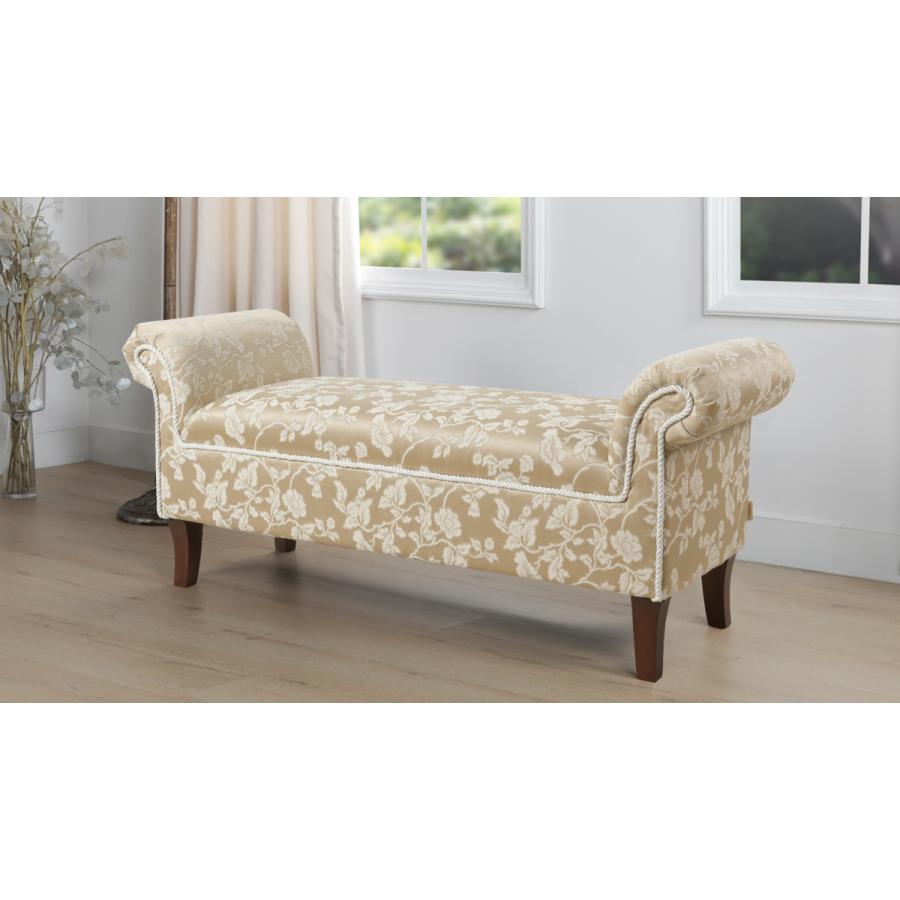 ジェニファーテイラー ロングスツール ベッドサイドチェア ベージュ