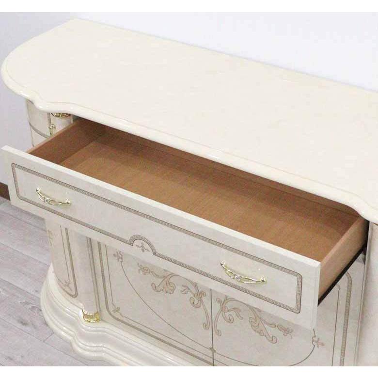 サルタレッリ フローレンス 4ドア サイドボード ローキャビネット