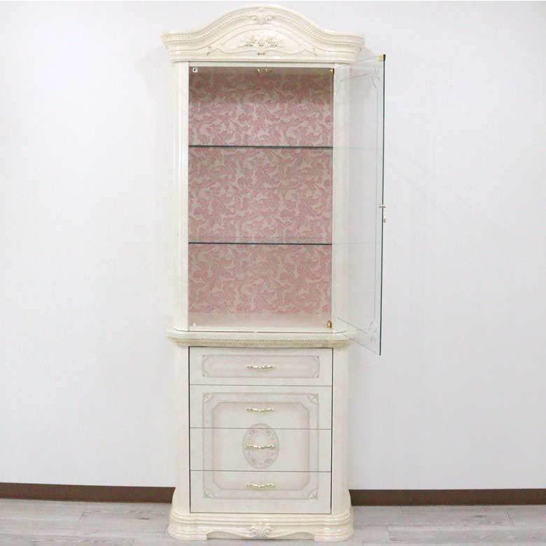 サルタレッリ アマルフィ 1ドアキャビネット アイボリー イタリア 家具