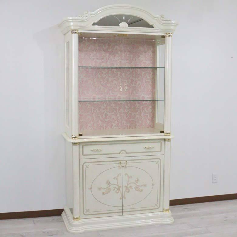 サルタレッリ フローレンス 2ドアキャビネット カップボード 食器棚