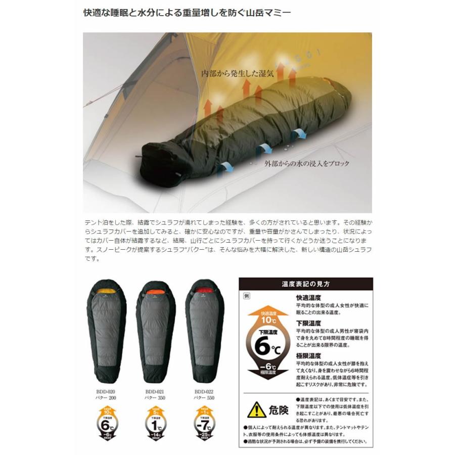 スノーピーク snowpeak BACOO（バクー） 550 「BDD-022」 : プラウ