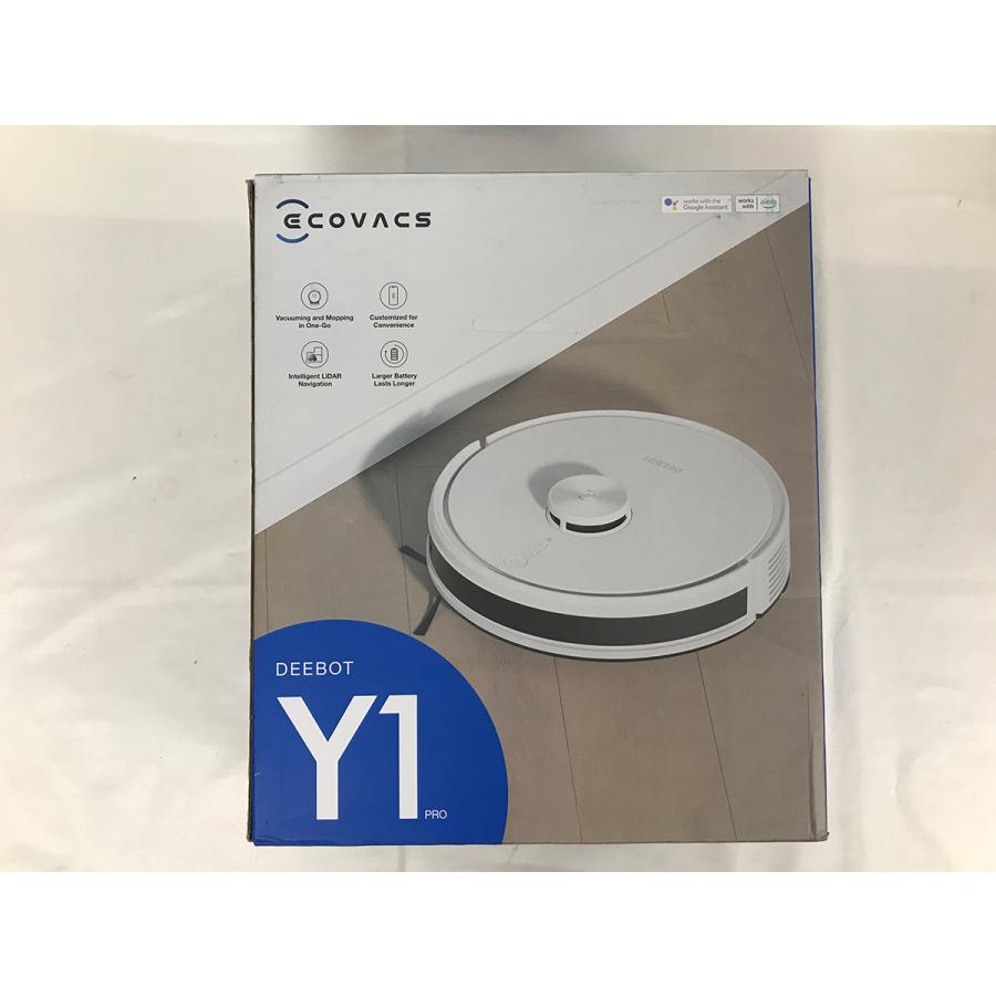 中古□ロボット掃除機 ecovacs エコバックス DEEBOT Y1 PRO DLX34 動作