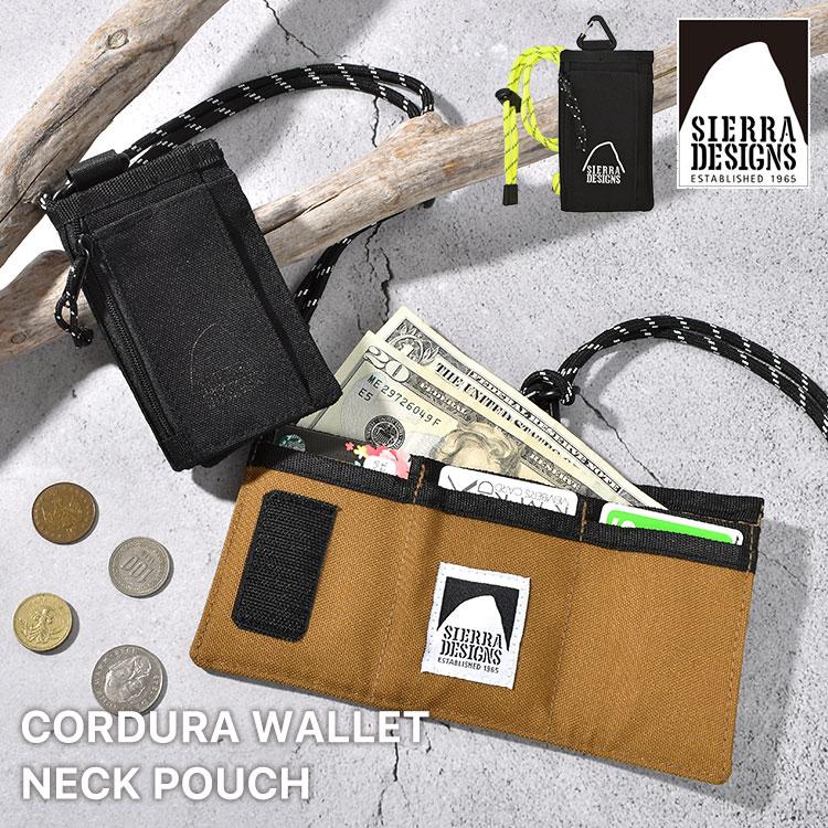 SIERRA DESIGNS（シエラデザインズ） ミニ 財布 メンズ 三つ折り