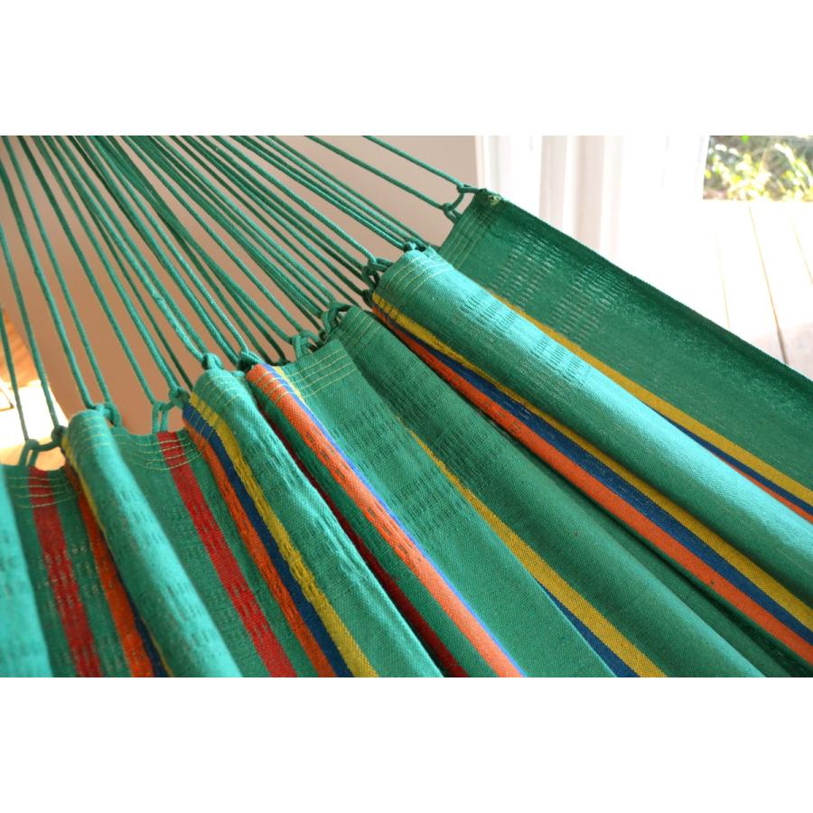 ハンモック 緑「クラシックグリーン」快適ビッグサイズ！ : ハンモック