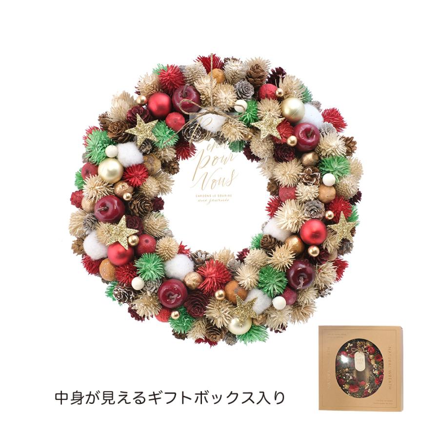 GREENHOUSE CMナチュラルリースL ホリデーポップ CM1619-A フラワー