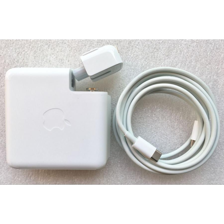 MacBook Pro ACアダプタ：Apple製純正新品87W USB-C電源アダプタ