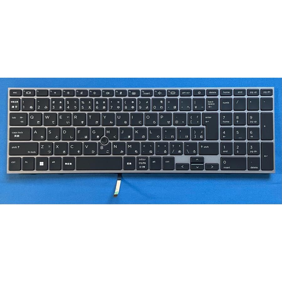 エイチピー 純正新品 HP ZBook Fury 15 G7 G8 等用 日本語キーボード